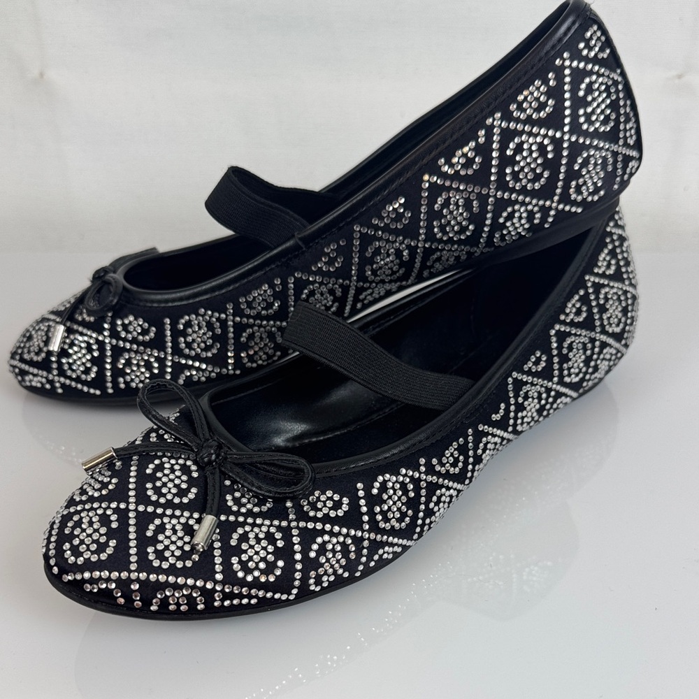 Guess Women's Kairo Ballet Flat, Black 001, Size 7 M